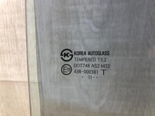 Стекло двери заднее правое ACCENT RB 10- 2011 ХЭТЧБЭК 1.6 G4FD
