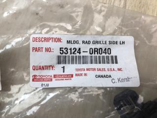 Молдинг бампера передний левый TOYOTA RAV4 18-