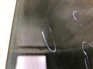 Стекло двери заднее левое AVENSIS 08-18